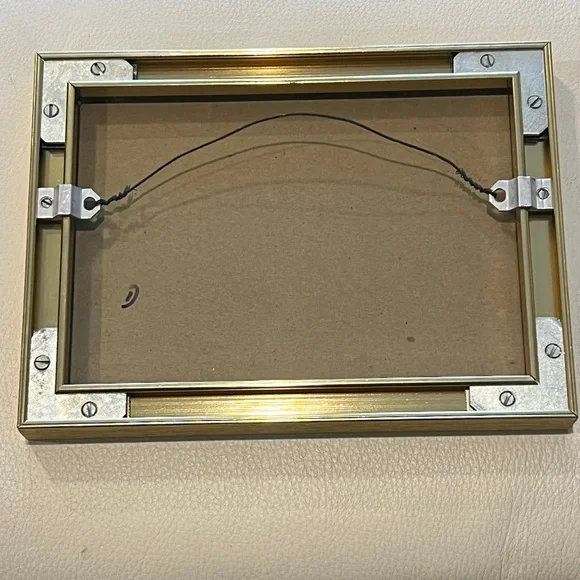 Lithograph signed by Artist Emerson “Charleston’s Meeting Street”  6 X 8 framed - Picture 14 of 14